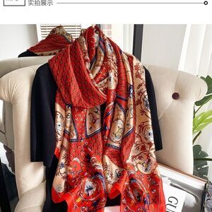 Miss Rubina Long Silky Scarf